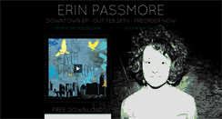 Desktop Screenshot of erinpassmore.com